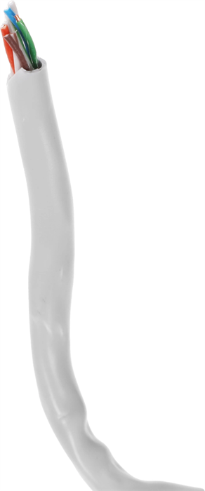 Кабель сетевой Buro BU-CCA-050-100m UTP 4 пары cat.5E solid 0.50мм CCA 100м серый BU-CCA-050-100M