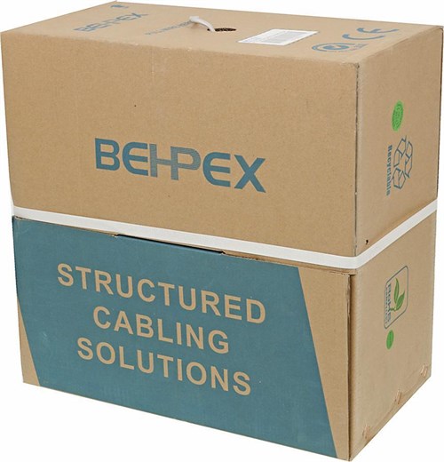 Кабель сетевой FTP 4 пары cat.5E solid 0.5мм CCA 305м 42077