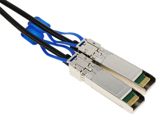 Патч-корд MikroTik XS+DA0003 25Гбит/с 3м черный SFP28-SFP28 XS+DA0003