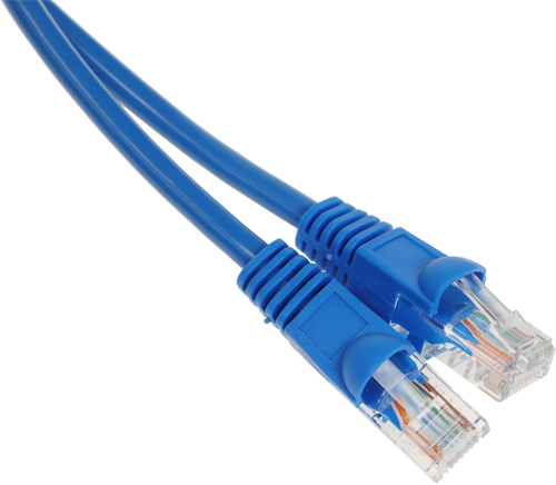 Патч-корд Buro UTP 4 пары cat.5E CCA molded 0.5м голубой RJ-45 (m)-RJ-45 (m) (UTP-5E-0,5M-BL) UTP-5E-0,5M-BL