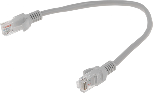 Патч-корд Premier PP12-0.25M 1000Гбит/с UTP 4 пары cat.5E CCA molded 0.25м серый RJ-45 (m)-RJ-45 (m) PP12-0.25M