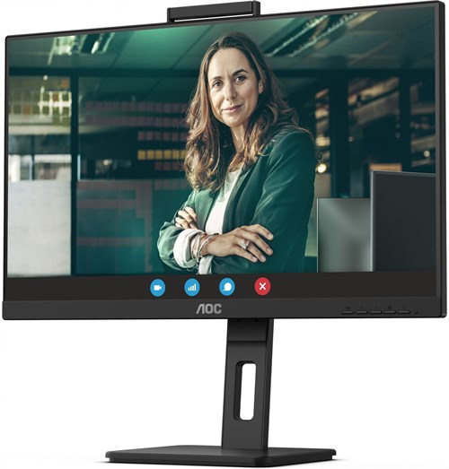 Монитор AOC 27" Pro Q27P3QW черный IPS LED 16:9 HDMI M/M Cam матовая HAS Piv 1000:1 350cd 178гр/178г Q27P3QW