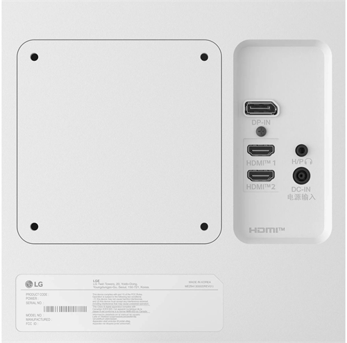 Монитор LG 27" UltraFine 27US500-W белый IPS LED 16:9 HDMI матовая Piv 1000:1 300cd 178гр/178гр 3840 27US500-W.ARUZ