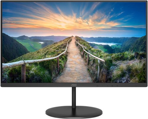 Монитор AOC 23.8" Value Line Q24V4EA черный IPS LED 16:9 HDMI M/M матовая 250cd 178гр/178гр 2560x144 Q24V4EA