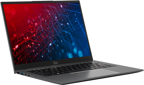 Ноутбук IRU Planio 14INPR N-series N100 16Gb SSD512Gb Intel UHD Graphics 14" IPS FHD (1920x1080) Fre 2078487