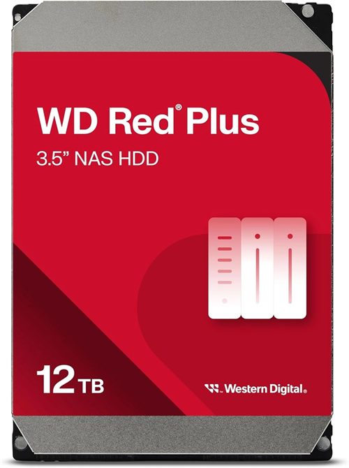 Жесткий диск WD SATA-III 12TB WD120EFGX NAS Red Plus (7200rpm) 512Mb 3.5" WD120EFGX