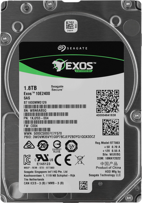 Жесткий диск Seagate SAS 3.0 1800GB ST1800MM0129 Enterprise Performance 4KN (10000rpm) 256Mb 2.5" ST1800MM0129