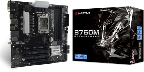 Материнская плата Biostar B760MXC Pro Soc-1700 Intel B760 4xDDR5 mATX AC`97 8ch(7.1) 2.5Gg RAID+VGA+ B760MXC PRO