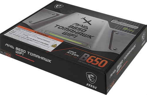 Материнская плата MSI MAG B650 TOMAHAWK WIFI Socket AM5 AMD B650 4xDDR5 ATX AC`97 8ch(7.1) 2.5Gg RAI MAG B650 TOMAHAWK WIFI