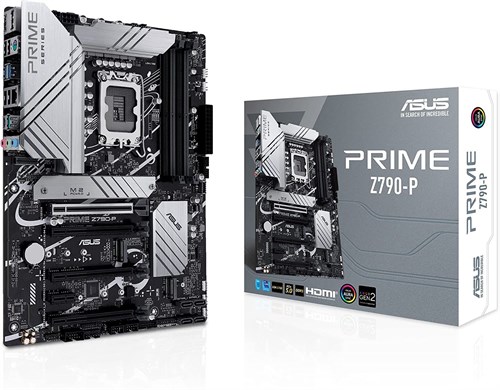 Материнская плата Asus PRIME Z790-P Soc-1700 Intel Z790 4xDDR5 ATX AC`97 8ch(7.1) 2.5Gg RAID+HDMI+DP PRIME Z790-P