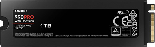 Накопитель SSD Samsung PCIe 4.0 x4 1TB MZ-V9P1T0CW 990 Pro M.2 2280 MZ-V9P1T0CW