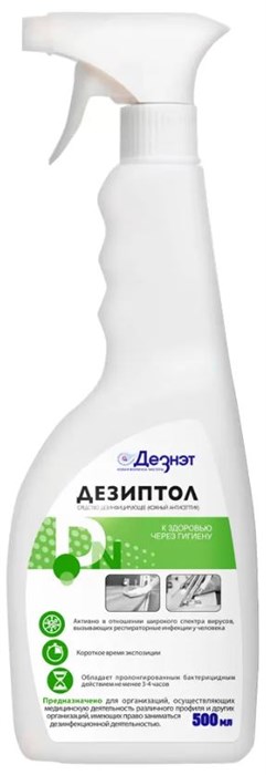 Дезиптол антисептик для рук 0,5 л триггер-распылитель 00018108