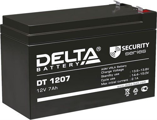 Батарея для ИБП Delta DT 1207 12В 7Ач DT 1207