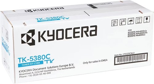 Картридж лазерный Kyocera TK-5380C 1T02Z0CNL0 голубой (10000стр.) для Kyocera PA4000cx/MA4000cix/MA4 1T02Z0CNL0