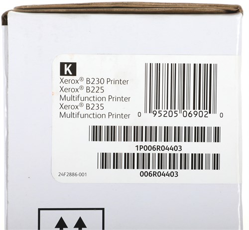 Картридж лазерный Xerox 006R04403 черный бар.в компл. (3000стр.) для Xerox B230, B225, B235 006R04403