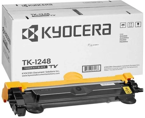 Картридж лазерный Kyocera TK-1248 1T02Y80NL0 черный (1500стр.) для Kyocera PA2001/PA2001W 1T02Y80NL0