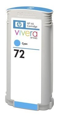 Картридж струйный HP 72 C9371A голубой (130мл) для HP DJ T1100/T610 C9371A
