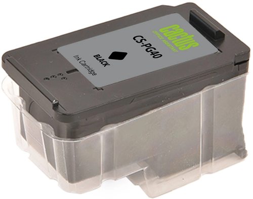Картридж струйный Cactus CS-PG40 PG-40 черный (18мл) для Canon Pixma MP150/MP160/MP170/MP180/MP210/M CS-PG40