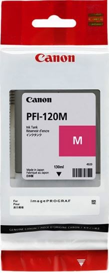 Картридж струйный Canon PFI-120M 2887C001 пурпурный (130мл) для Canon imagePROGRAF TM-200/205 2887C001