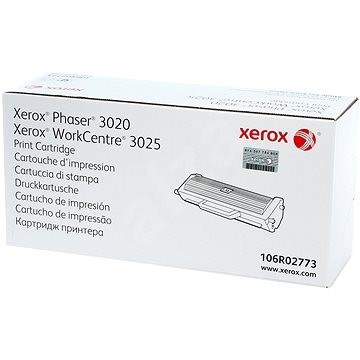 Картридж лазерный Xerox 106R02773 черный бар.в компл. (1500стр.) для Xerox Ph 3020/WC 3025 106R02773