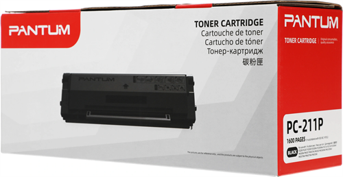 Картридж лазерный Pantum PC-211P (PC-211EV) черный бар.в компл. (1600стр.) для Pantum Series P2200/2 PC-211P