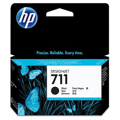Картридж струйный HP 711 CZ129A черный (38мл) для HP DJ T120/T520 CZ129A
