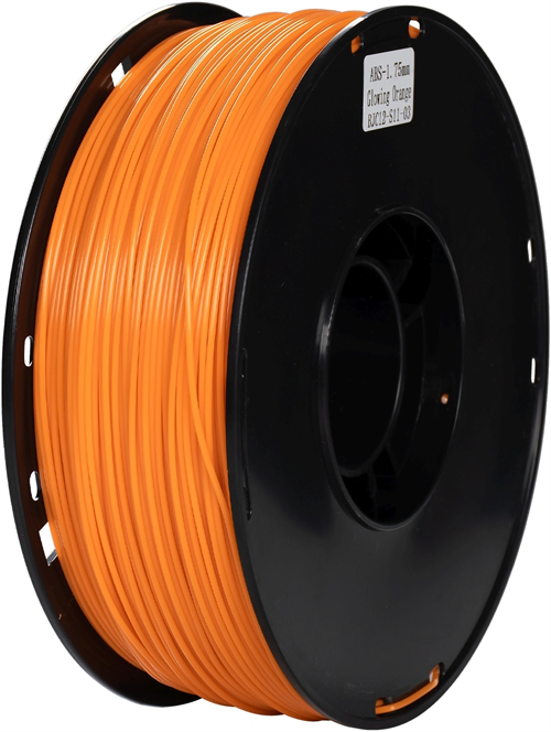 Пластик для принтера 3D Cactus CS-3D-ABS-1KG-L-ORAN ABS LUMINOUS d1.75мм 1кг 1цв. CS-3D-ABS-1KG-L-ORAN