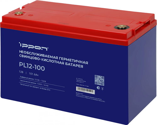 Батарея для ИБП Ippon PL12-100 12В 100Ач 1997810