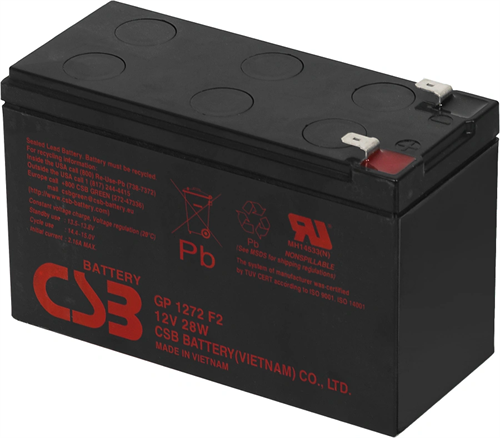 Батарея для ИБП CSB GP1272 F2 (12V28W) 12В 7.2Ач 112-00850-00