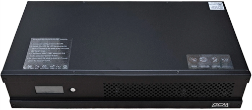 Источник бесперебойного питания Powercom Infinity INF-1500AP RM (3U) 1050Вт 1500ВА черный без батаре INF-1500AP RM (3U)