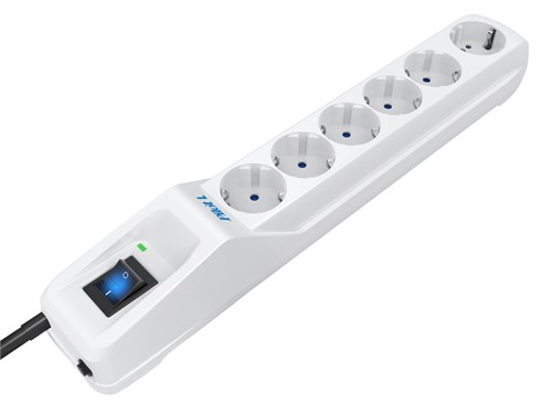 Сетевой фильтр Pilot L (GP) 172 3м (6 розеток) белый (коробка) 172