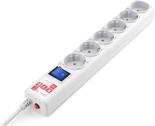 Сетевой фильтр Powercube SPG(5+1)-B-10 3м (6 розеток) серый (коробка) SPG(5+1)-B-10-GREY