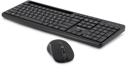 Клавиатура + мышь Оклик S275W клав:черный мышь:черный USB беспроводная slim Multimedia (1993113) 1993113