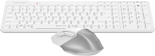 Клавиатура + мышь A4Tech Fstyler FB2800C Air2 White клав:белый/серый мышь:белый/серый USB беспроводн 40861