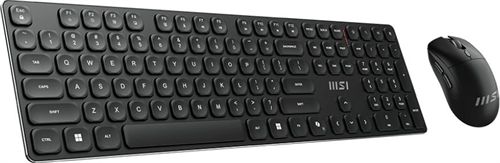 Клавиатура + мышь MSI K210 Combo клав:черный мышь:черный USB беспроводная (S11-43RU213-Y92) S11-43RU213-Y92