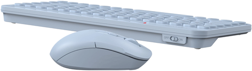 Клавиатура + мышь A4Tech Fstyler FG3200 Air2 клав:синий мышь:синий USB беспроводная slim Multimedia FG3200 AIR2-1