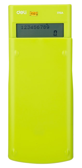 Калькулятор научный Deli E1710A/GRN зеленый 10+2-разр. E1710A/GRN