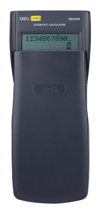 Калькулятор научный Deli ED82MS темно-синий 10+2-разр. ED82MS