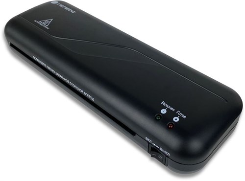 Ламинатор Heleos ЛМ Старт черный (ЛМ_А4C) A4 (75-150мкм) 30см/мин (2вал.) лам.фото ЛМ_А4C