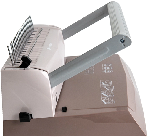 Переплетчик Heleos БП16пк A4/перф.16л.сшив/макс.500л./пластик.пруж. (6-51мм) БП16ПК