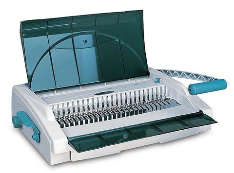 Переплетчик Gladwork CB-25D A4/перф.25л.сшив/макс.500л./пластик.пруж.-51мм) 41415