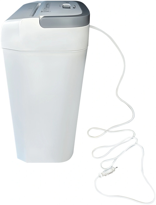 Шредер Cactus CS-SH-C4 белый (секр.P-4) фрагменты 8лист. 13лтр. скрепки скобы пл.карты CS-SH-C4