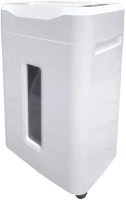 Шредер Office Kit S215N 3,9x38 белый (секр.P-4) фрагменты 22лист. 35лтр. скрепки скобы пл.карты CD OK0444S215N