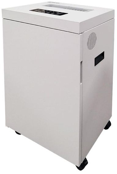 Шредер Office Kit S500 белый (секр.P-5) фрагменты 17лист. 50лтр. скрепки скобы пл.карты CD OK0215S500