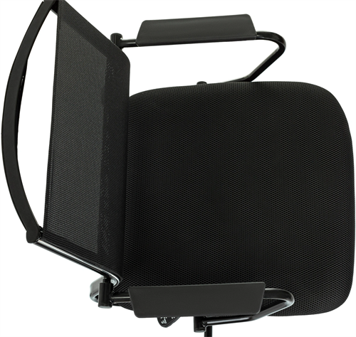 Кресло Бюрократ CH Balance-Low черный Elastic-102 TW-11 сетка/ткань низк.спин. крестов. металл черны CH BALANCE-LOW B