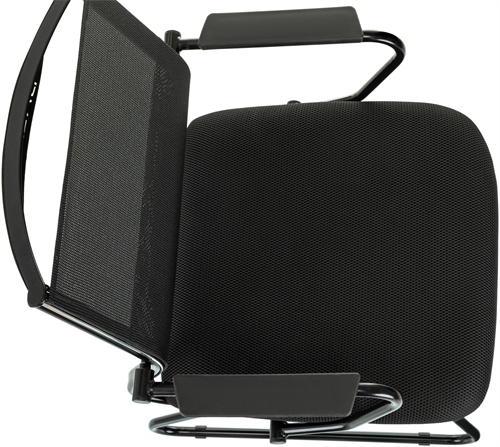 Кресло Бюрократ CH Balance-Av черный Elastic-102 TW-11 сетка/ткань полозья металл черный CH BALANCE-AV B