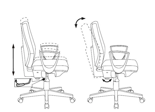 Кресло Бюрократ CH-W545 синий 38-415 крестов. пластик пластик белый CH-W545/DENIM