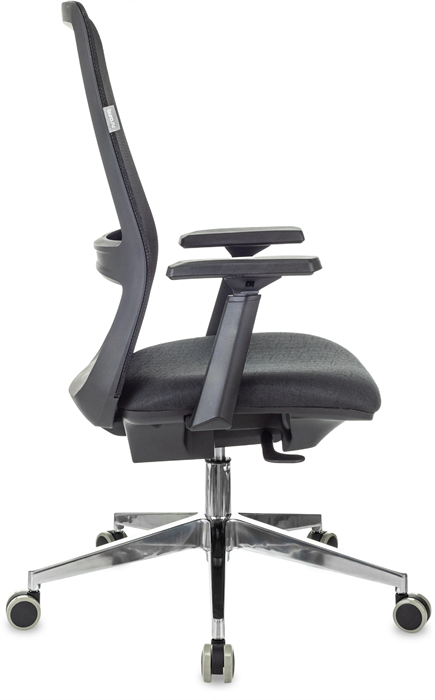 Кресло эргономичное Бюрократ MC-915 черный TW-01 38-418 сетка/ткань крестов. алюминий MC-915/B/418B