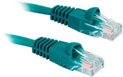 Патч-корд Buro UTP 4 пары cat.5E CCA molded 5м зеленый RJ-45 (m)-RJ-45 (m) 42002