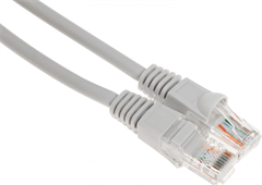 Патч-корд Buro UTP-5E-25M-G-LSZH 1Гбит/с UTP 4 пары cat.5E 25м серый RJ-45 (m)-RJ-45 (m) UTP-5E-25M-G-LSZH